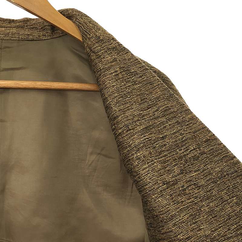 CLANE / クラネ LAYER TWEED LOOSE J/K / レイヤーツイード オーバー ジャケット