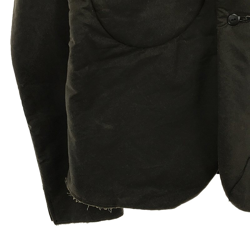 OLUBIYI THOMAS / オルヴィトーマス 2Way blazer detachable sleeves オイルドコットン デタッチャブルスリーブ ジャケット