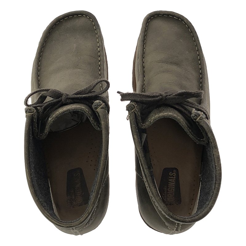 clarks / クラークス WALLABEE ワラビー レザー モカシンブーツ