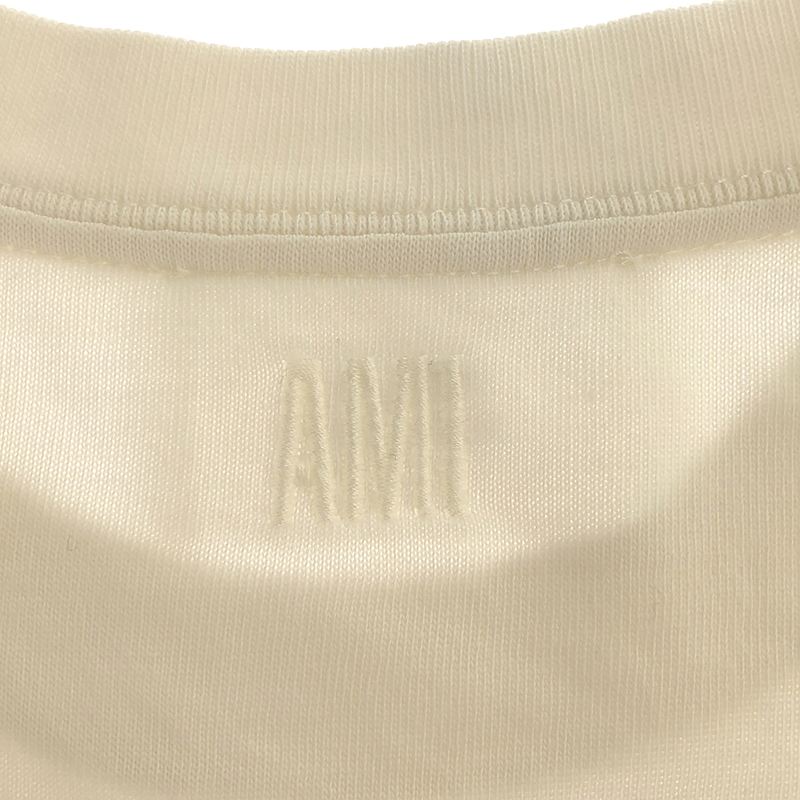 AMI Alexandre Mattiussi / アミ・アレクサンドルマテュッシ コットン クルーネック Tシャツ