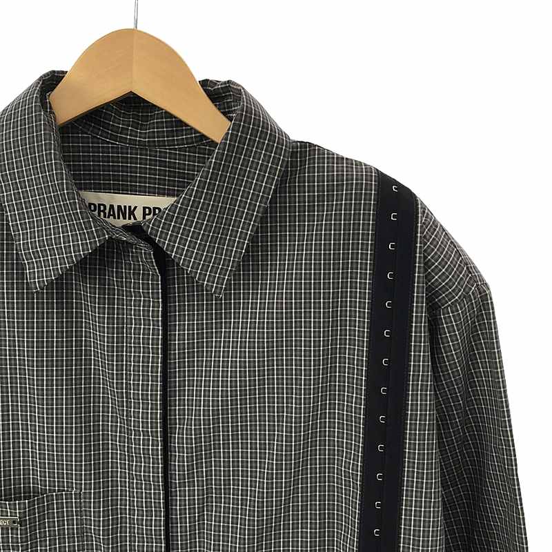 その他 Maxi Shirt Dress チェックシャツワンピース