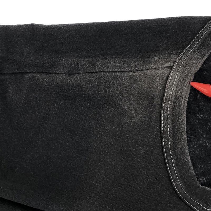 COMME des GARCONS SHIRT / コムデギャルソンシャツ コットン 製品染め 袖切替 ロングスリーブTシャツ