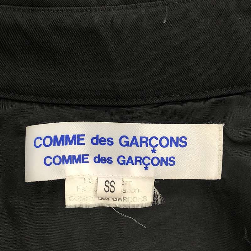 COMME des GARCONS COMME des GARCONS / コムコム ウール スカラップ トレンチコート