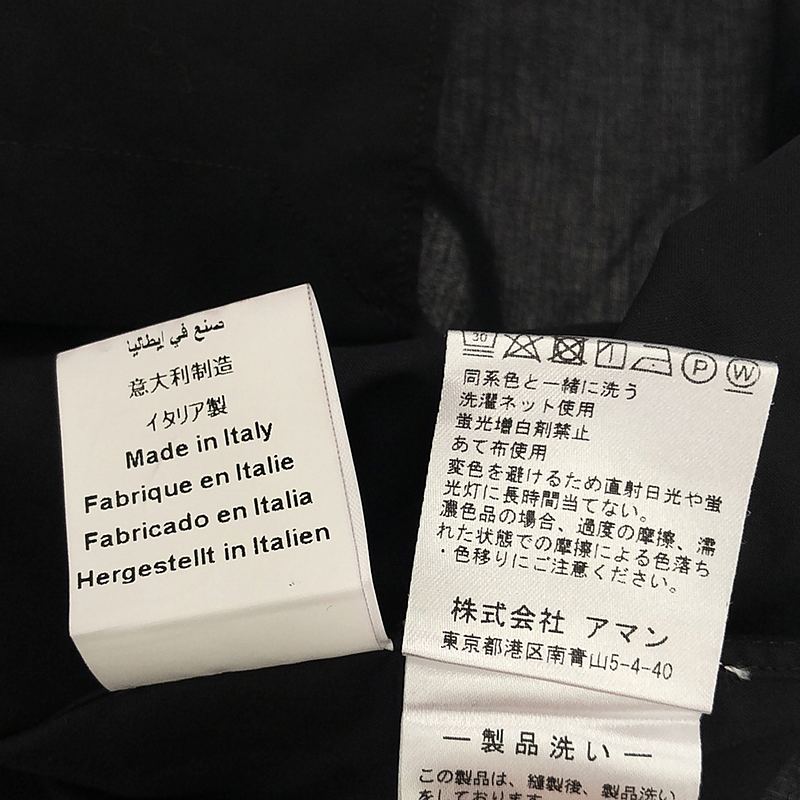 finamore / フィナモレ コットン スタンダードシャツ