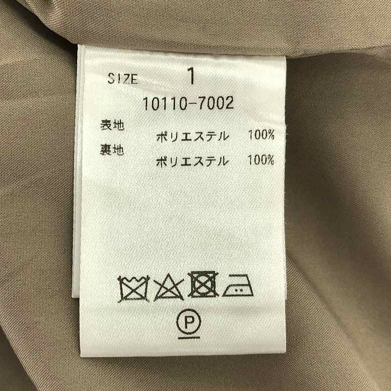 CLANE / クラネ 2タック ハイウエストパイソンパンツ / 総裏地