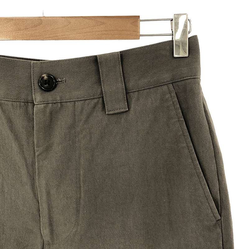 MARGARET HOWELL / マーガレットハウエル コットンツイル ストレートパンツ