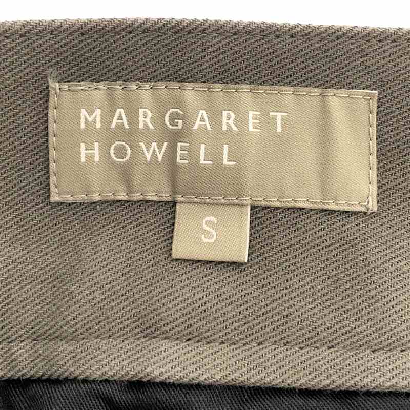 MARGARET HOWELL / マーガレットハウエル コットンツイル ストレートパンツ