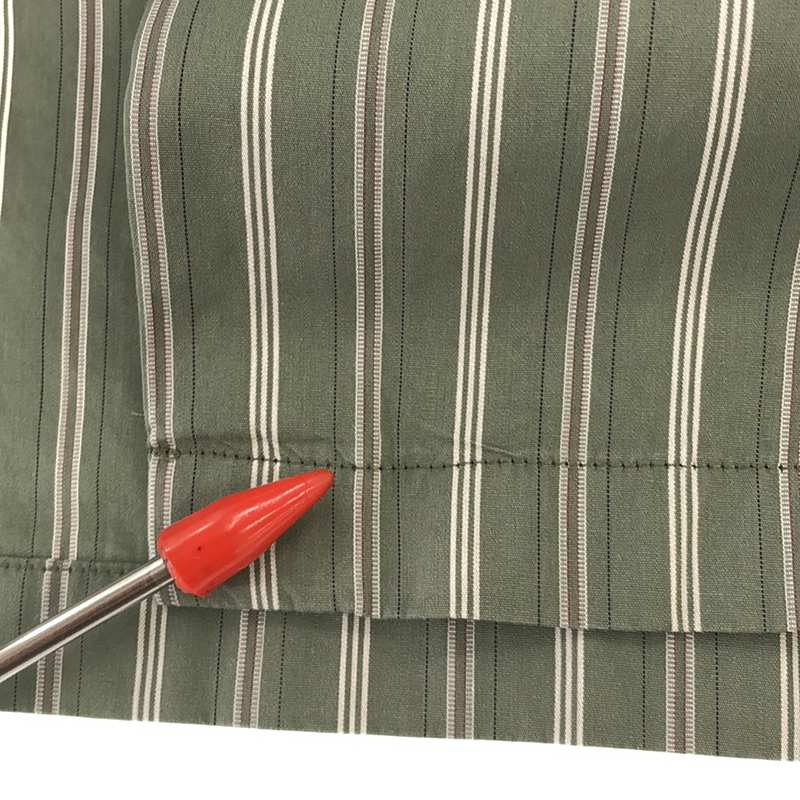 DRIES VAN NOTEN / ドリスヴァンノッテン コットン ストライプ ロングシャツ