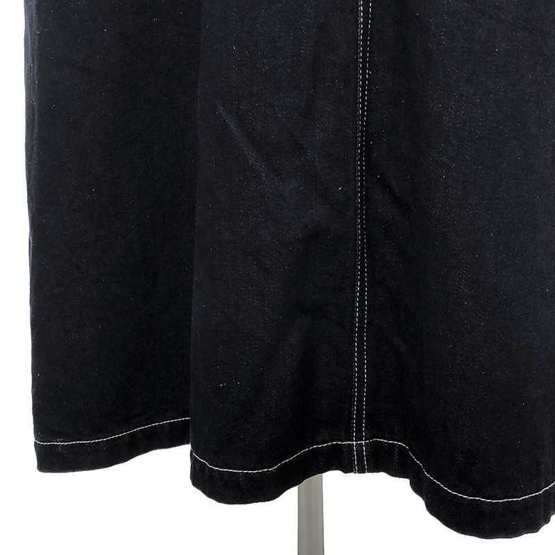 mina perhonen / ミナペルホネン always デニム ステッチ ロングスカート