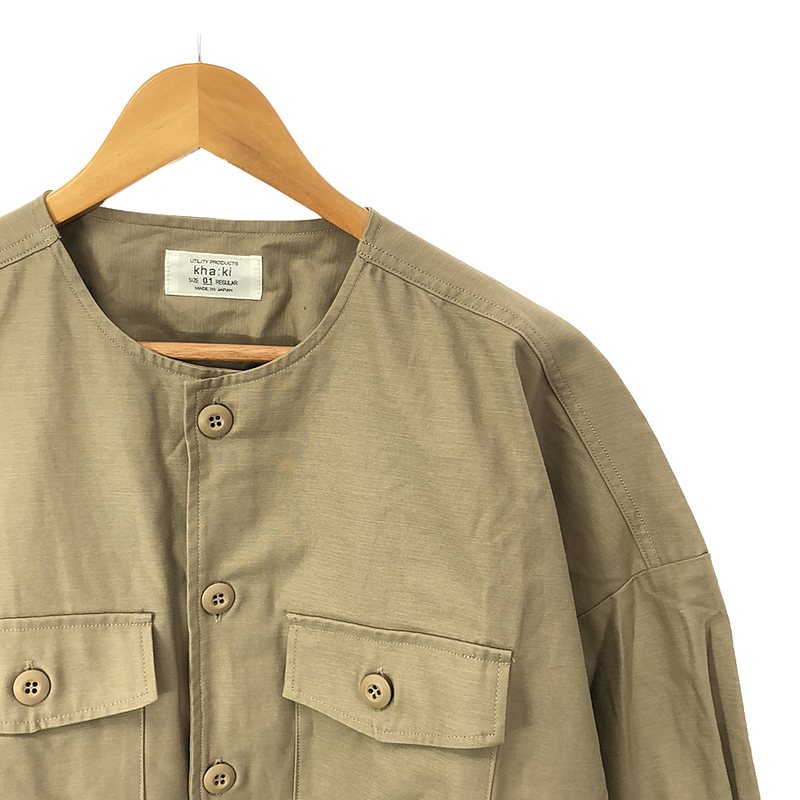 kha:ki / カーキ WIDE FATIGUE SHIRT JKT ジャケット