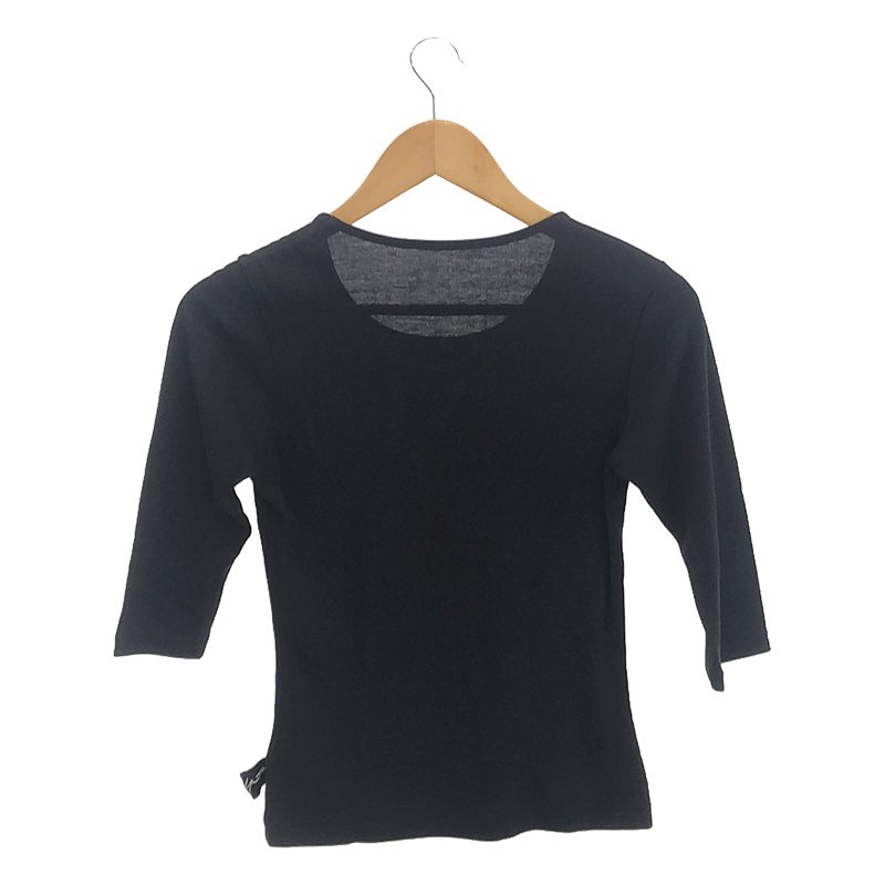 Yohji Yamamoto FEMME / ヨウジヤマモトファム コットンジャージー カットソー Tシャツ
