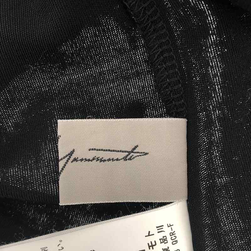 Yohji Yamamoto FEMME / ヨウジヤマモトファム コットンジャージー カットソー Tシャツ