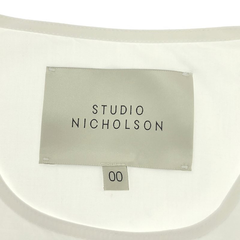 Studio Nicholson / スタジオニコルソン FLATLEY プルオーバー ノースリーブブラウス