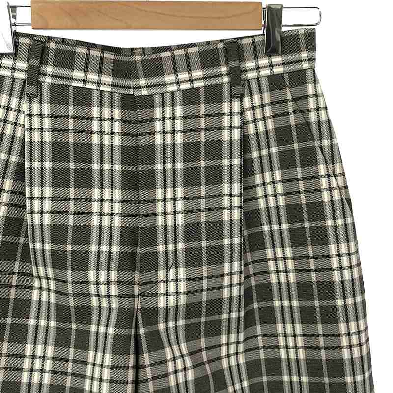 TOGA / トーガ Check short pants チェックショートパンツ
