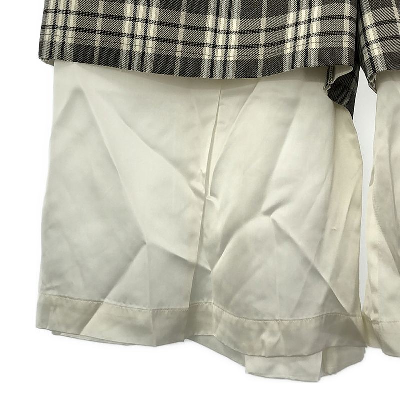 TOGA / トーガ Check short pants チェックショートパンツ