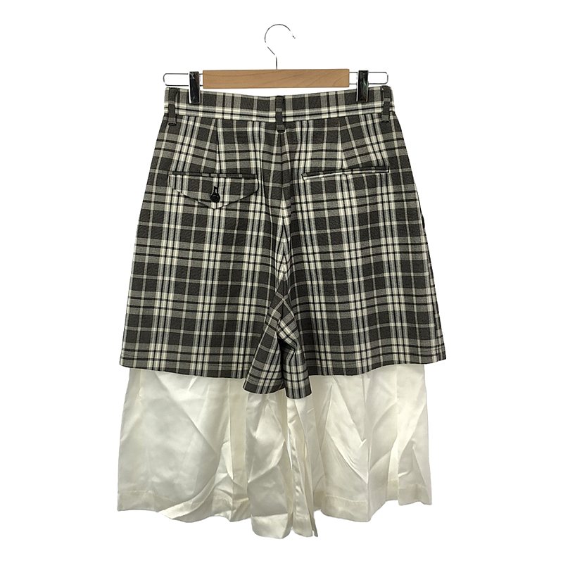 TOGA / トーガ Check short pants チェックショートパンツ