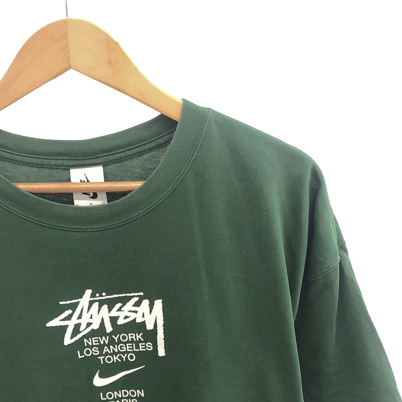 NIKE / ナイキ × STUSSY ステューシーコラボ INTERNATIONAL TEE インターナショナル プリントTシャツ