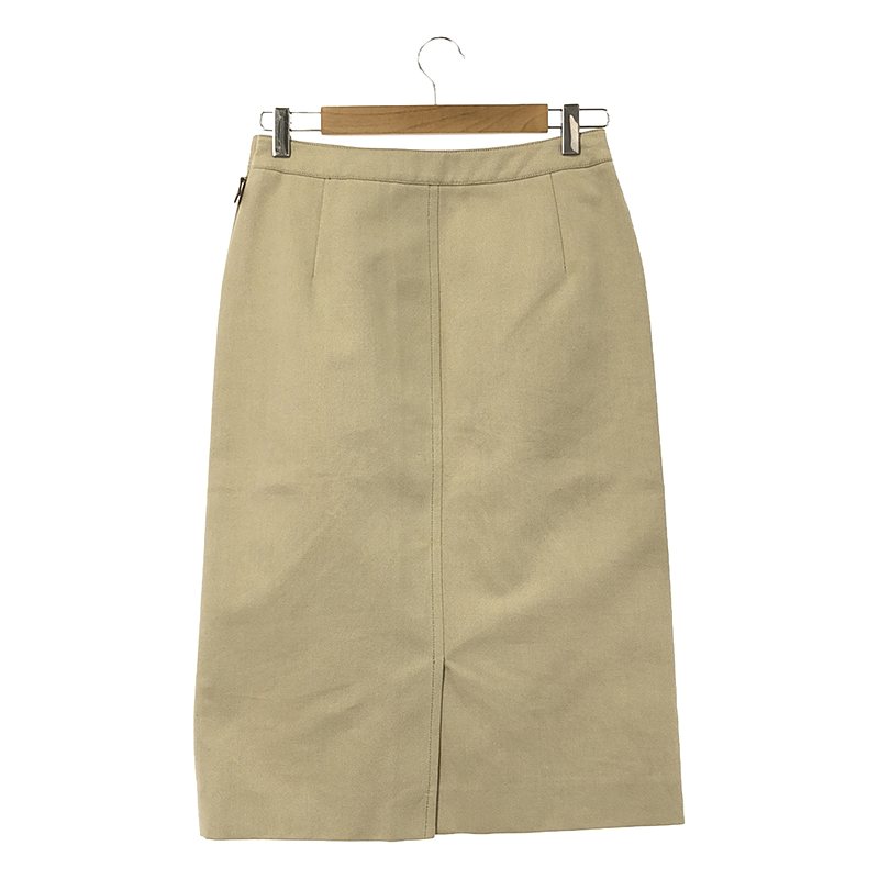 HERMES / エルメス マルジェラ期 Hボタン コットン タイトロングスカート