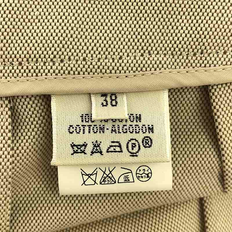 HERMES / エルメス マルジェラ期 Hボタン コットン タイトロングスカート