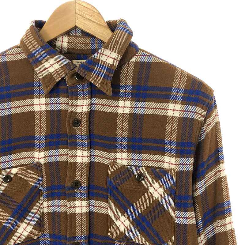 SUGAR CANE / シュガーケーン ソフトフランネル チェックシャツ