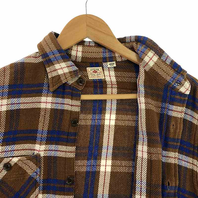 SUGAR CANE / シュガーケーン ソフトフランネル チェックシャツ