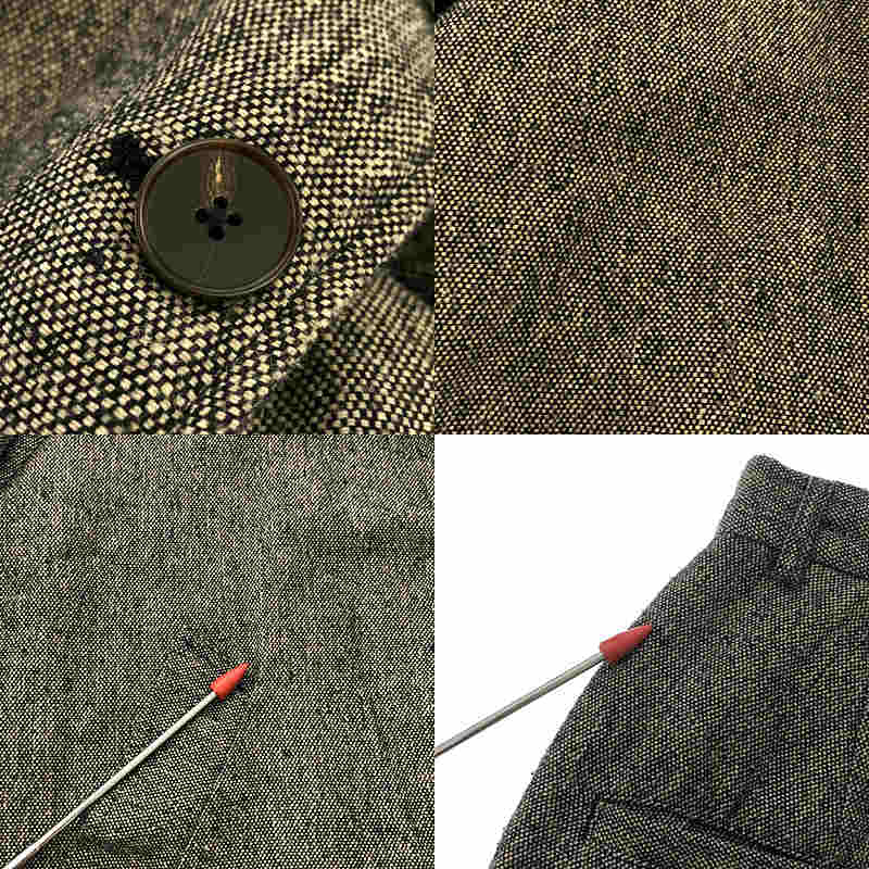 STYLEMIXER / スタイルミキサー セットアップ 3B シングルテーラードジャケット / タック スラックスパンツ / 総裏地