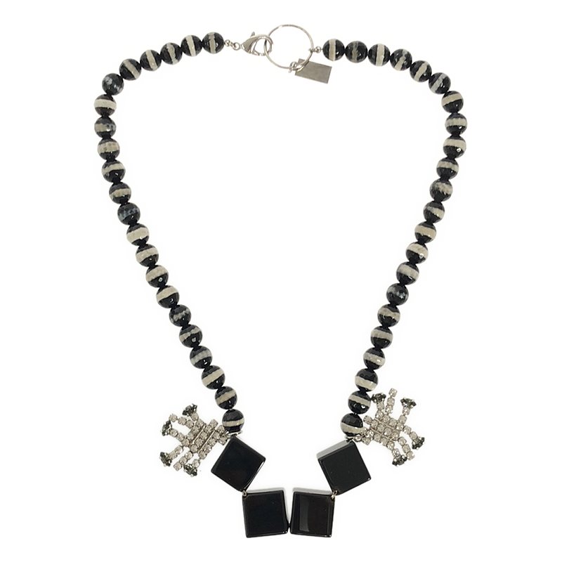 petite robe noire / プティローブノアー ビジュー ビーズネックレス