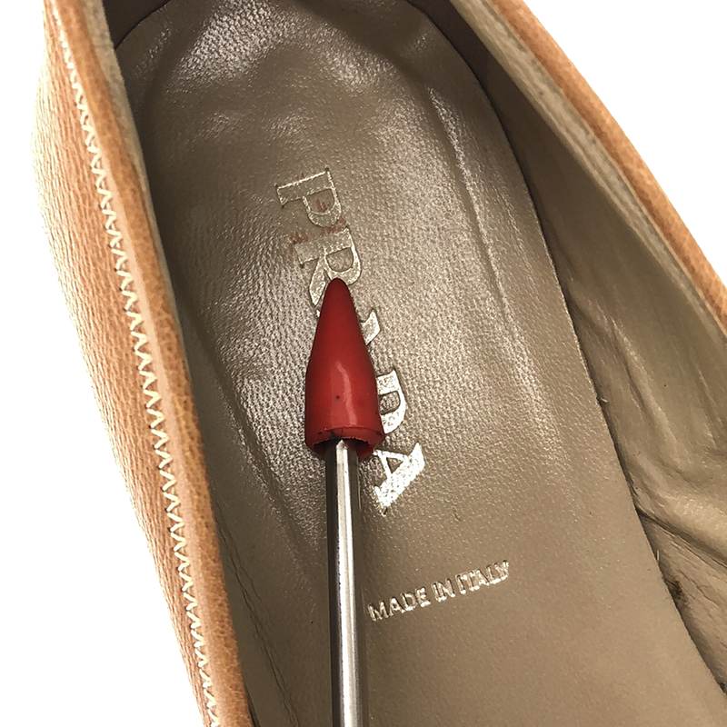 PRADA / プラダ レザー ローファー パンプス