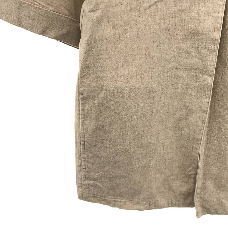 新品未使用！ foufou リネンワンボタンジャケット S foufou / フーフー | 2022SS | linen one button jacket リネン