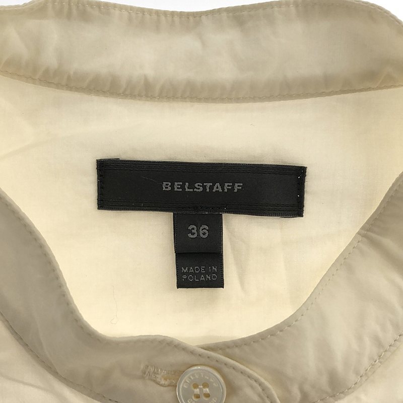 Belstaff / ベルスタッフ クロスデザイン ノースリーブバンドカラーワンピース
