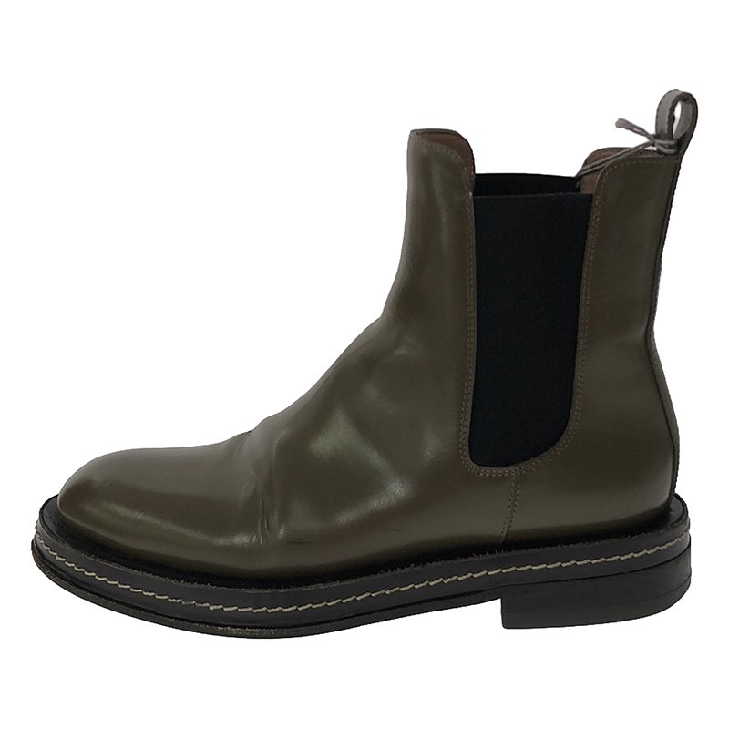 MARNI / マルニ レザー サイドゴア チェルシーブーツ