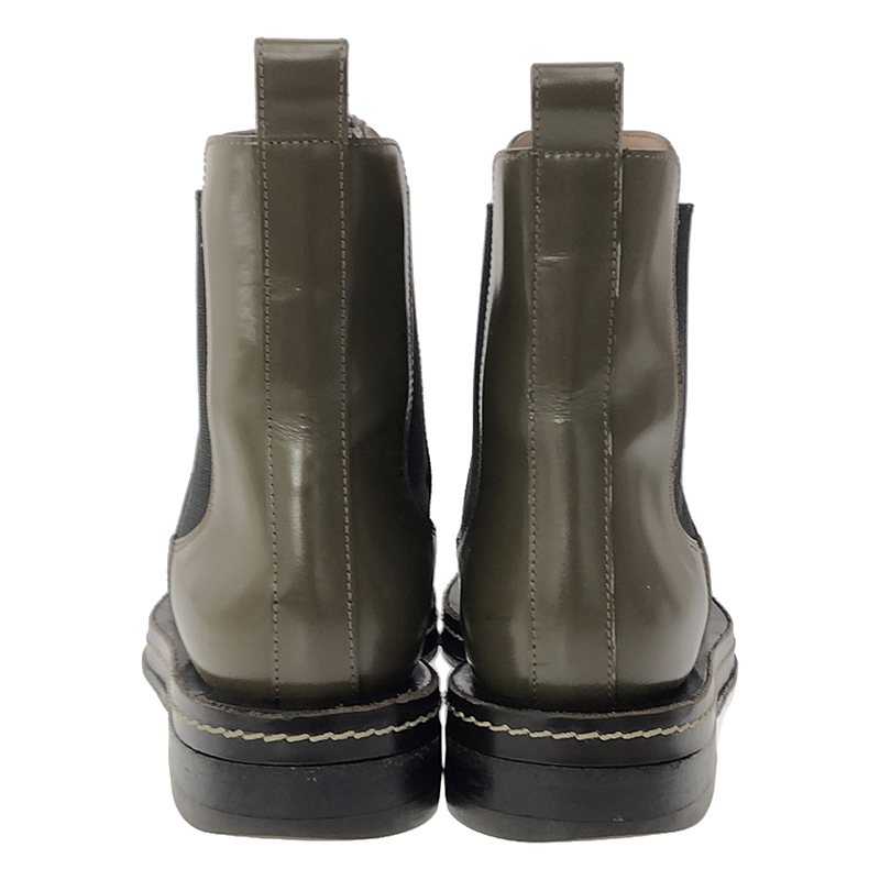 MARNI / マルニ レザー サイドゴア チェルシーブーツ