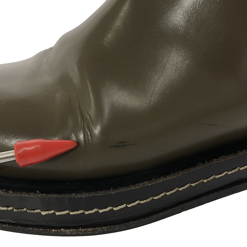 MARNI / マルニ レザー サイドゴア チェルシーブーツ