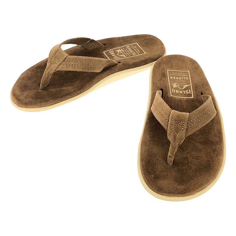 ★未使用★  slipper スタッズ　ブラウン　レザー　サンダル パテント レザースタッズサンダル - ブラウン | CHARLES & KEITH