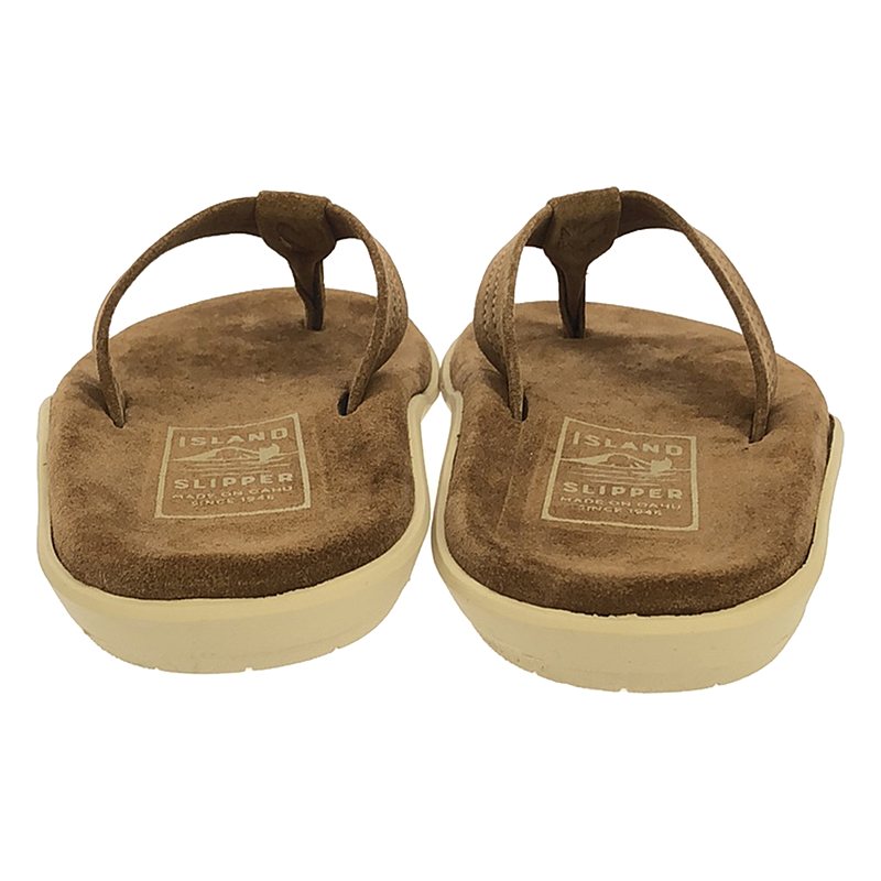 ISLAND SLIPPER / アイランドスリッパ PEANUT SUEDE スエードビーチサンダル