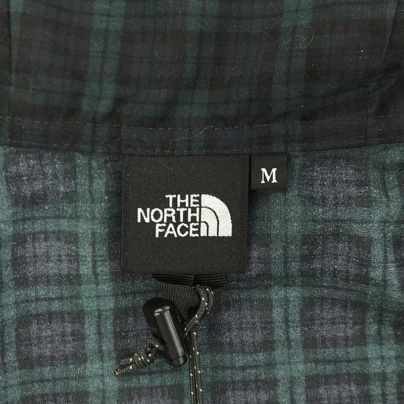 THE NORTH FACE / ザノースフェイス ナイロン チェック ノベルティ コンパクトジャケット マウンテンパーカー