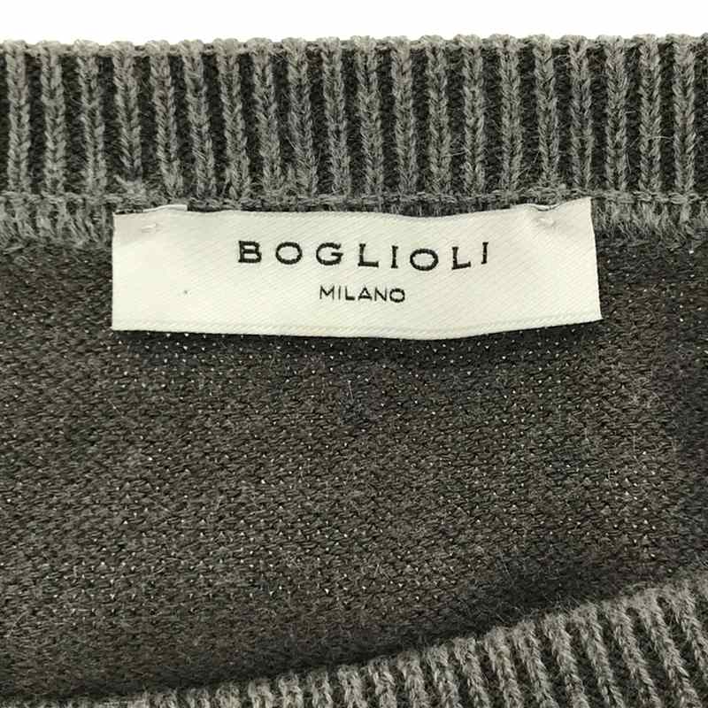 BOGLIOLI / ボリオリ カシミヤ混 クルーネックニット