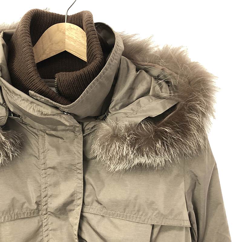 TRUSSARDI / トラサルディー 着脱可ファー・ライナー付き ダウンコート