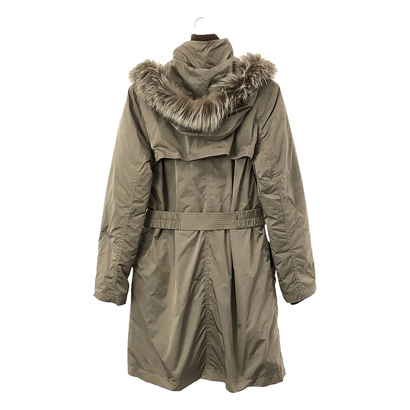 TRUSSARDI / トラサルディー 着脱可ファー・ライナー付き ダウンコート