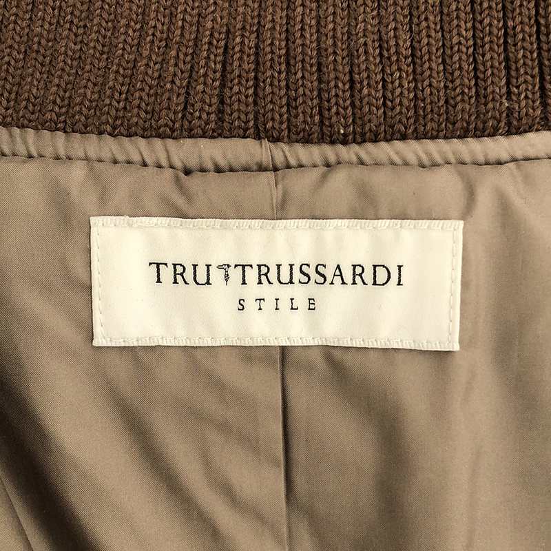 TRUSSARDI / トラサルディー 着脱可ファー・ライナー付き ダウンコート