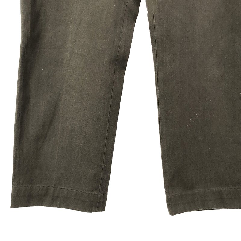 MARGARET HOWELL / マーガレットハウエル コットンツイル ストレートパンツ