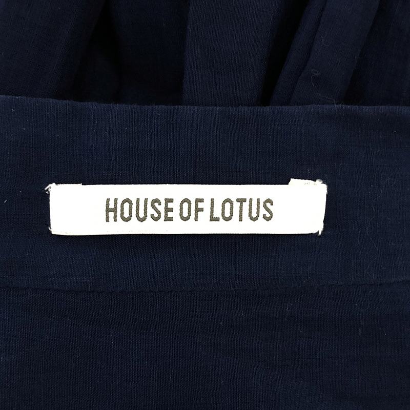 HOUSE OF LOTUS / ハウスオブロータス カディ ギャザー ボリューム ドレス ワンピース