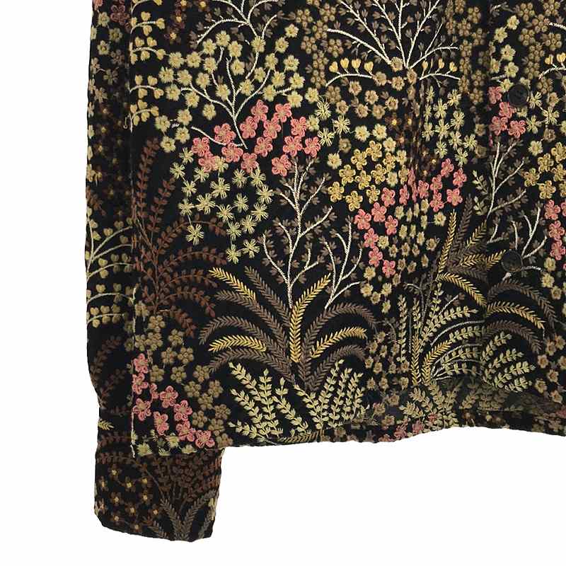 Sefr / セファ Embroidered Halva Shirt / 総柄 エンブロイダリー シャツ ジャケット