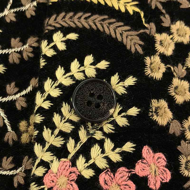 Sefr / セファ Embroidered Halva Shirt / 総柄 エンブロイダリー シャツ ジャケット
