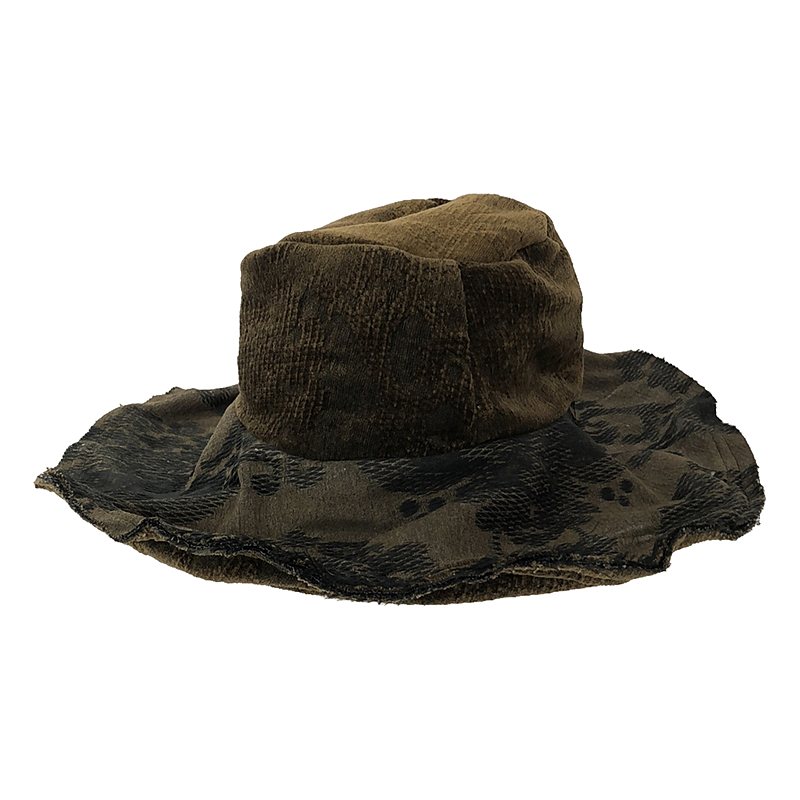 OLUBIYI THOMAS / オルヴィトーマス wide brim hat ジャガード ワイドブリムハット