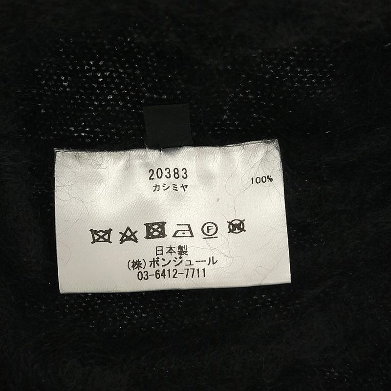 leur logette / ルールロジェット カシミヤ ファー ハイネックニット