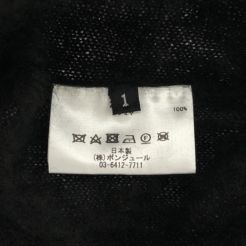 leur logette / ルールロジェット カシミヤ ファー ハイネックニット