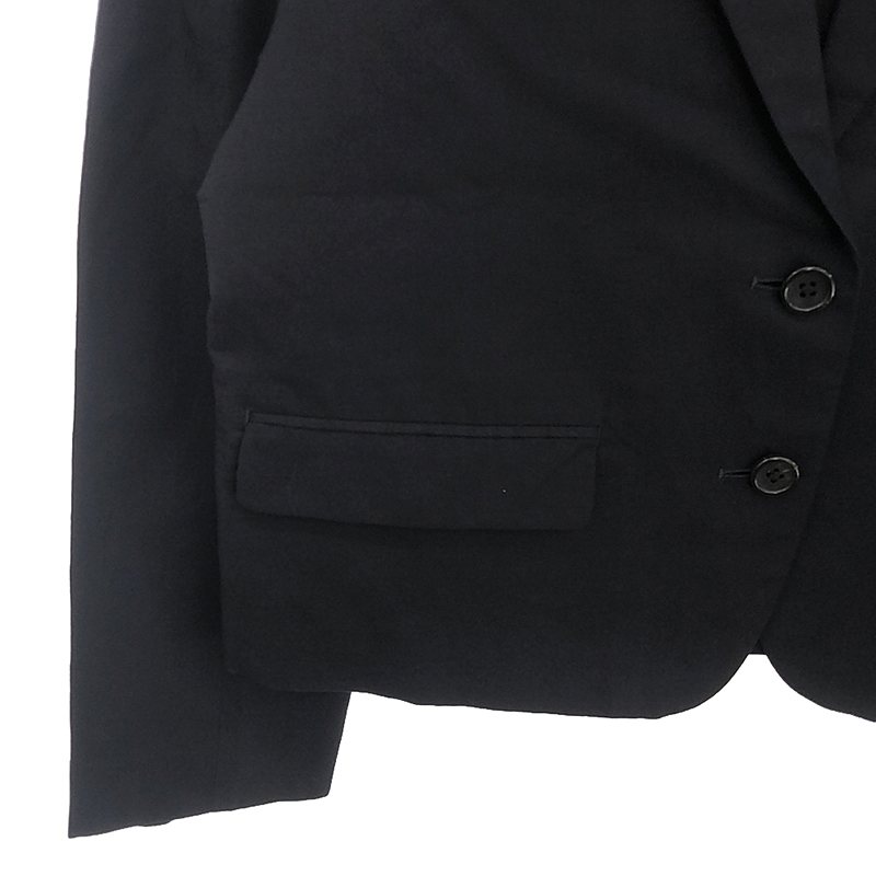 MARGARET HOWELL / マーガレットハウエル ウールリネン 2B ショート テーラードジャケット