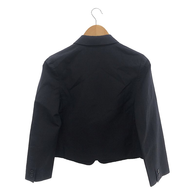 MARGARET HOWELL / マーガレットハウエル ウールリネン 2B ショート テーラードジャケット