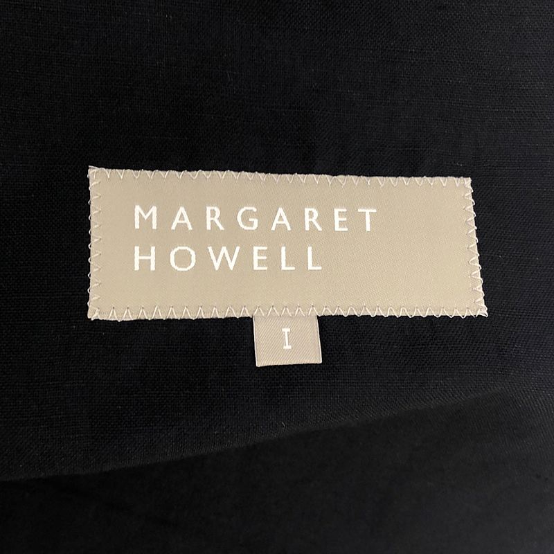 MARGARET HOWELL / マーガレットハウエル ウールリネン 2B ショート テーラードジャケット
